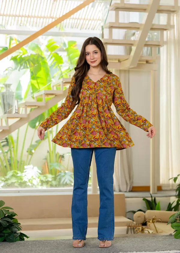 JAITRA_APPARELS_Pure_Cotton_Alia_Cut_Kurti