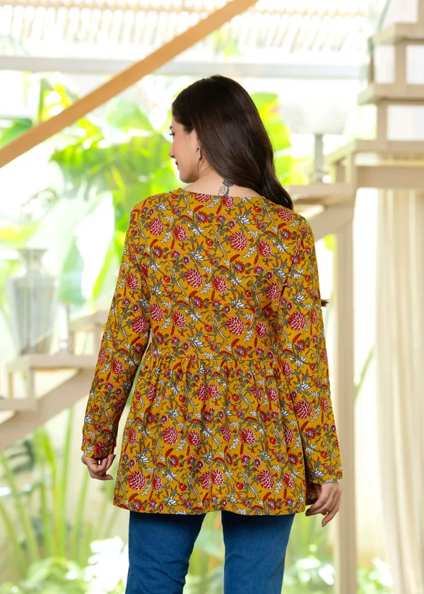 JAITRA_APPARELS_Pure_Cotton_Alia_Cut_Kurti