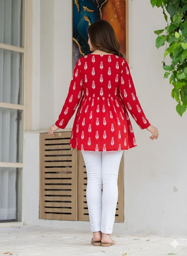 JAITRA_APPARELS_Pure_Cotton_Alia_Cut_Kurti