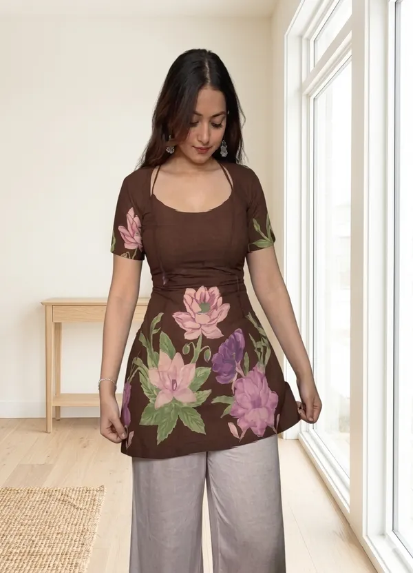 JAITRA_APPARELS_Pure_Cotton_Short_Kurti_with_Back_Dori_and_Halter_Neck_Dori