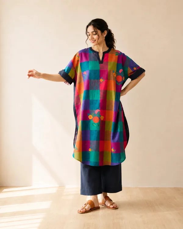 Jaitra_Apparels__Madrasi_Checks_Print_Pure_Cotton_Loose_Fit_Cord_Set