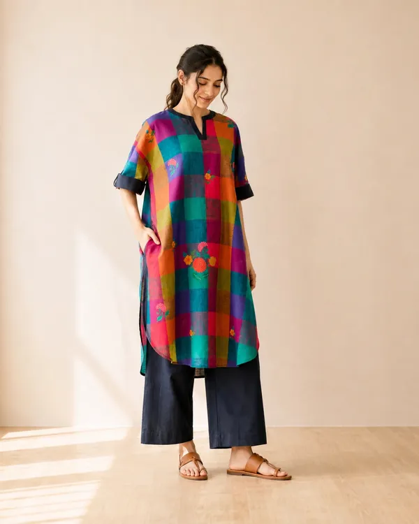 Jaitra_Apparels__Madrasi_Checks_Print_Pure_Cotton_Loose_Fit_Cord_Set