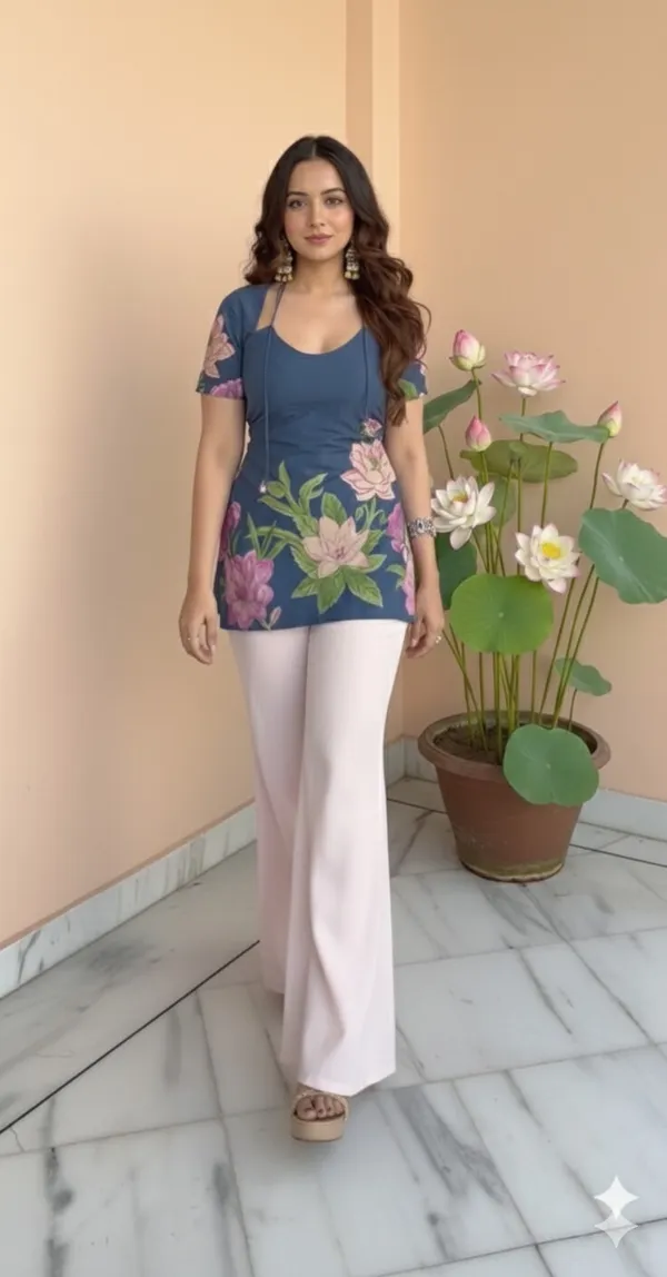 JAITRA_APPARELS_Pure_Cotton_Short_Kurti_with_Back_Dori_and_Halter_Neck_Dori