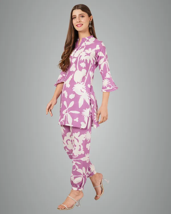 Purple_Pure_Cotton_Co-Ord_Set