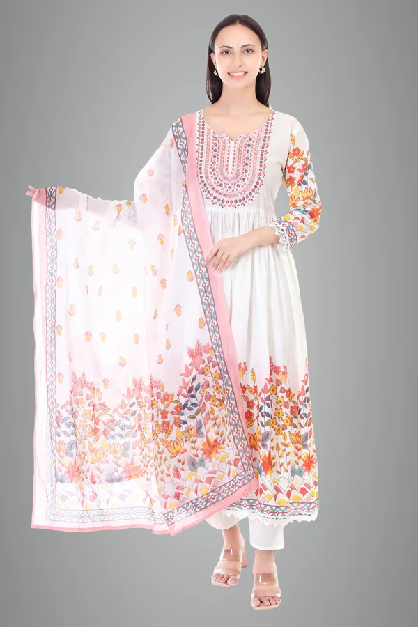 Off_White_Pure_Cotton_3_Pc_Kurta_Set