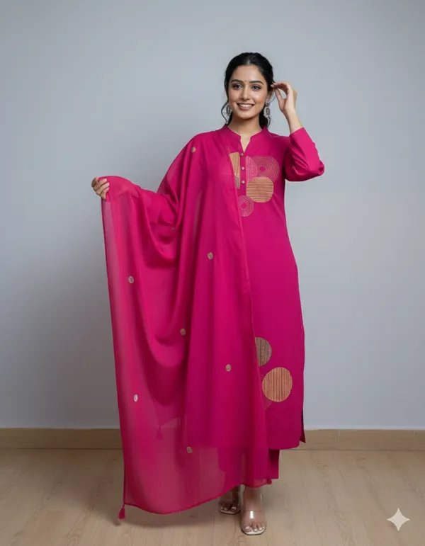 Jaitra_Apparels_3_Pc_Embroidered_Kurti_Pant_and_Dupatta_set_for_women