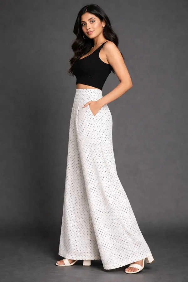 Jaitra_Apparels__Polka_Dot_Palazzo