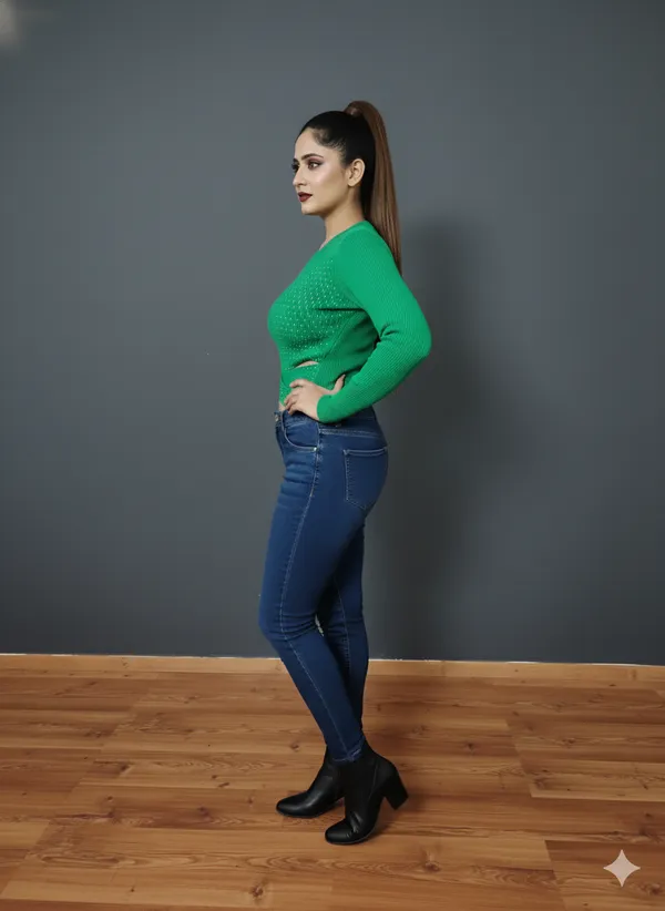 Jaitra_Apparels_Knitted_Stretchable_Cropped_Jacket/_Cardigan/_Top_for_Winters