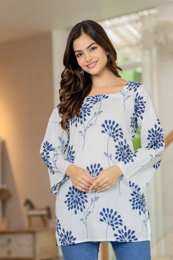 JAITRA_APPARELS_Pure_Cotton_Short_Kurti_with_Back_Dori
