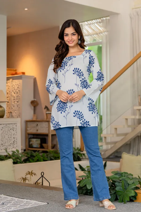 JAITRA_APPARELS_Pure_Cotton_Short_Kurti_with_Back_Dori