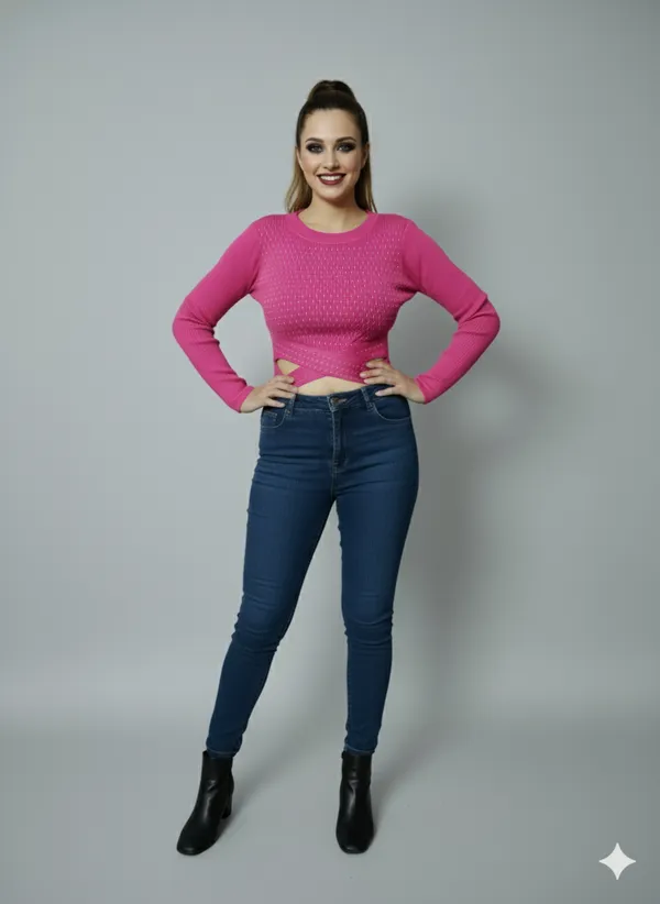 Jaitra_Apparels_Knitted_Stretchable_Cropped_Jacket/_Cardigan/_Top_for_Winters