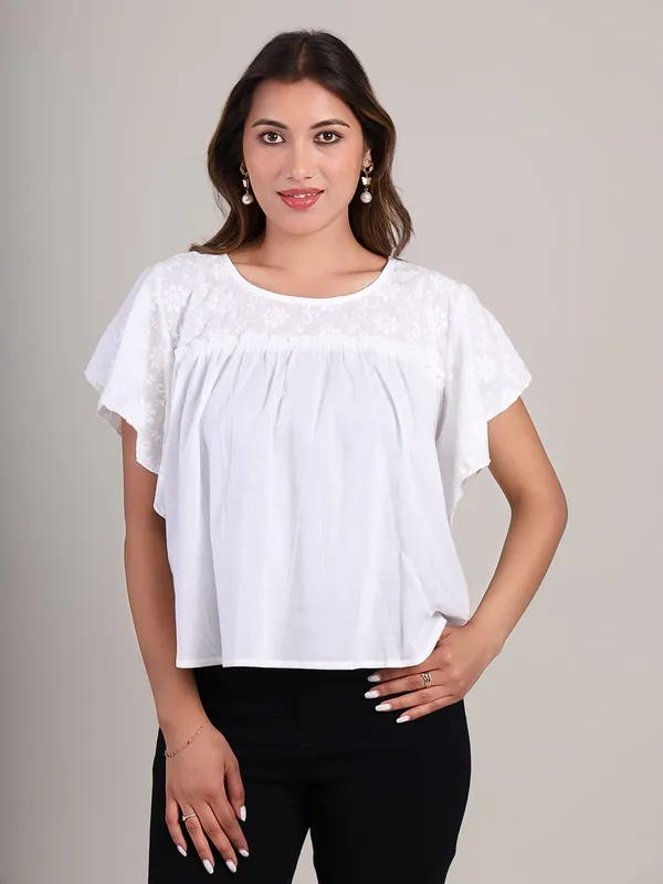 White_Pure_Cotton_Top
