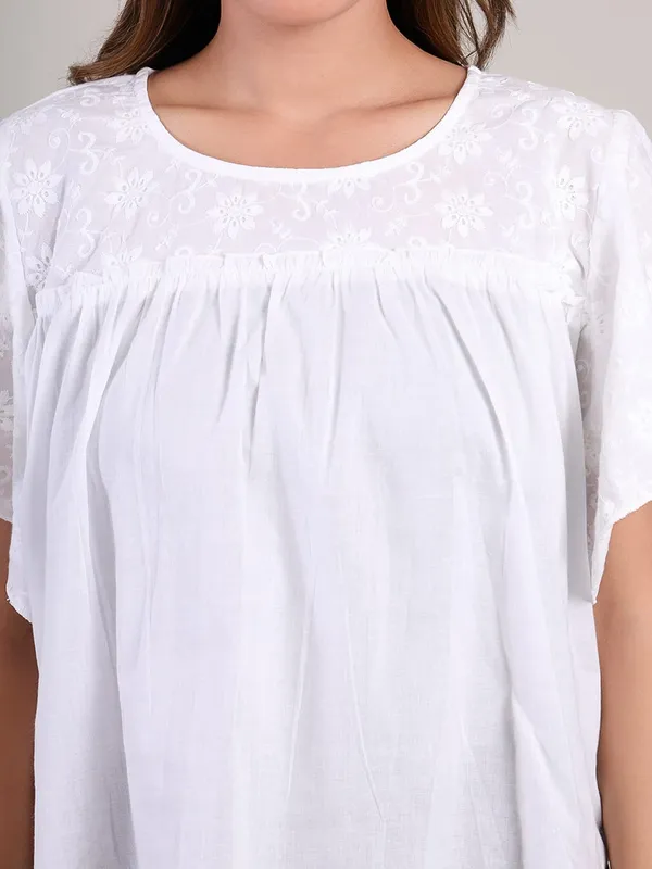 White_Pure_Cotton_Top