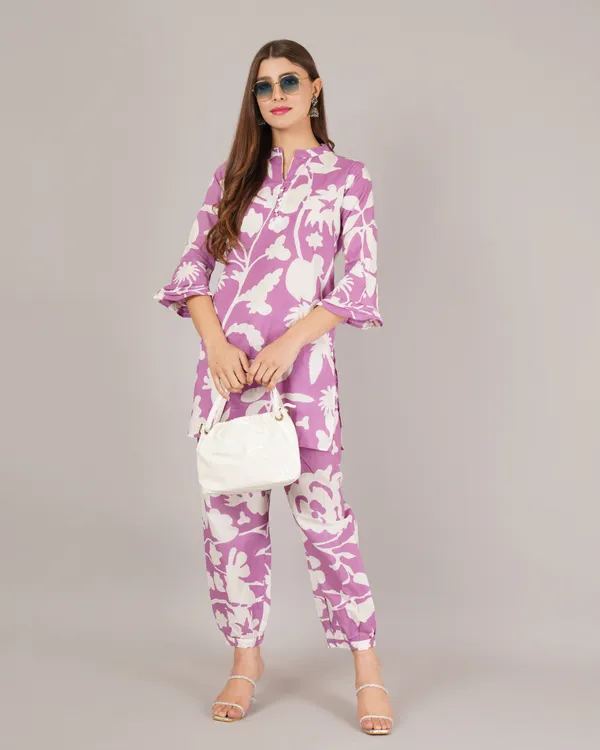 Purple_Pure_Cotton_Co-Ord_Set