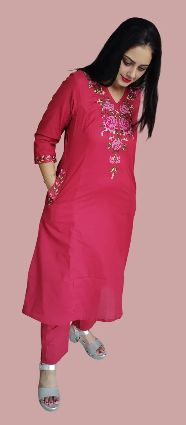Red_Cotton_Co-Ord_Set