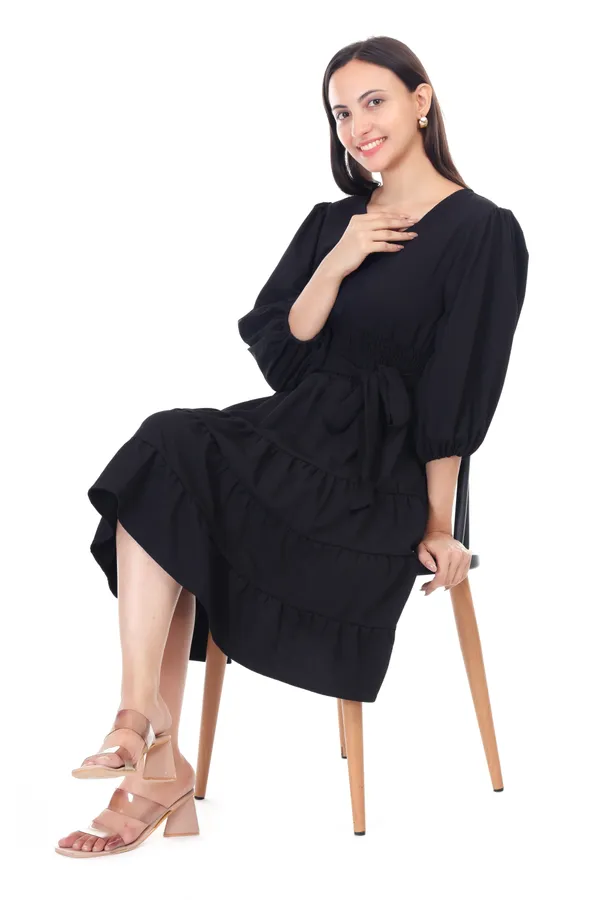 Black_Rayon_Crape_Dress