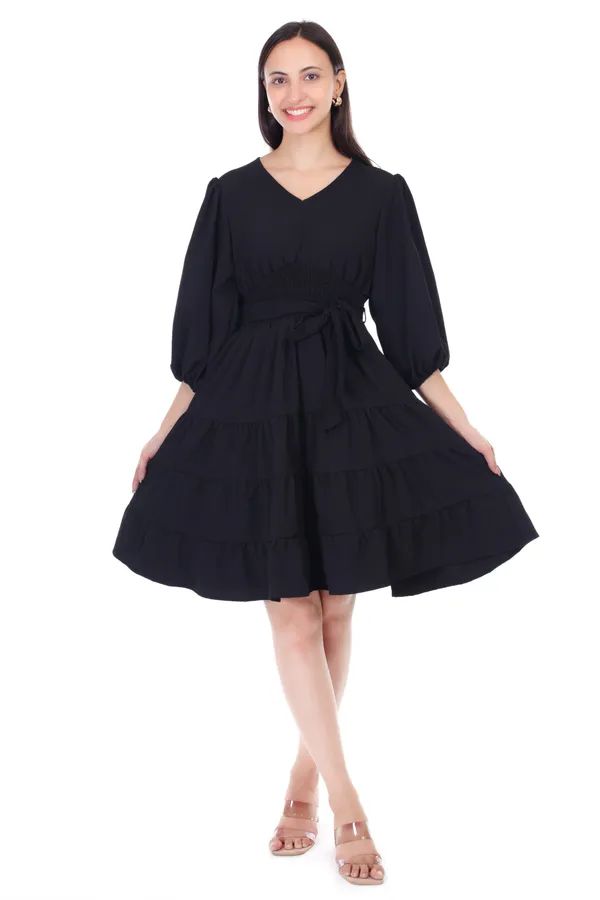 Black_Rayon_Crape_Dress