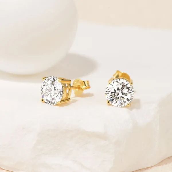 AAA-grade_cubic_zirconia_|_18k_Gold_Plated_Studs
