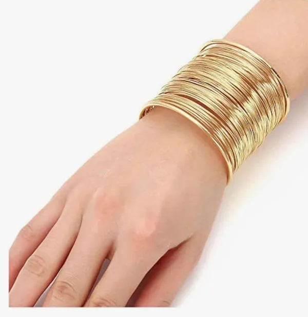Gold_Wired_cuff_Bracelet