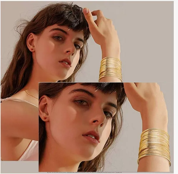 Gold_Wired_cuff_Bracelet