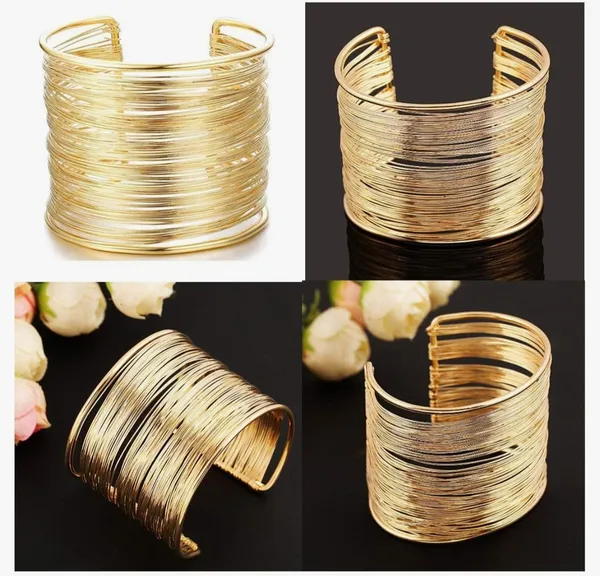 Gold_Wired_cuff_Bracelet