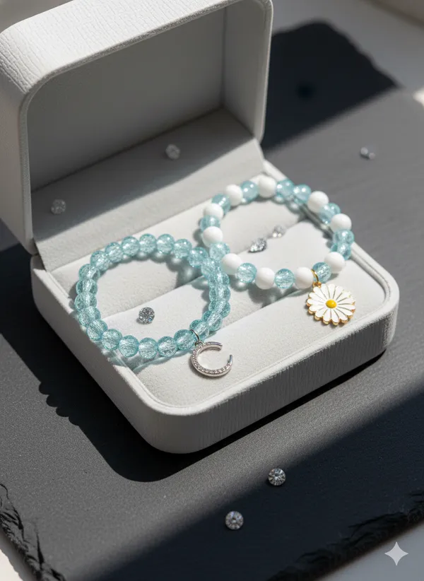 Pack_Of_2_Sky_Blue_&_White_Aqua_Dreams_Collection_Bracelet_For_Women