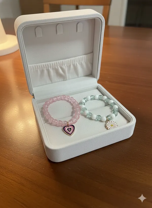 Set_of_2_Multicolor_Heart_Flower_Charms_Bracelate_For_Women
