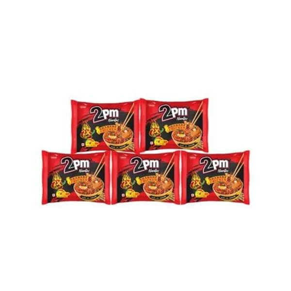 2_Pm_Noodles_Akabare_Chicken_2X_Spicy_Mild_To_Wild_Friends_And_Nepali_Noodle_100G,X5_Pack_Pack_Of_5