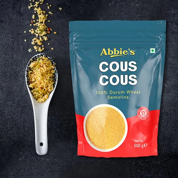 Abbie'S_Couscous_100%_Durum_Wheat_Semolina_500_Gm_Pack_Of_2