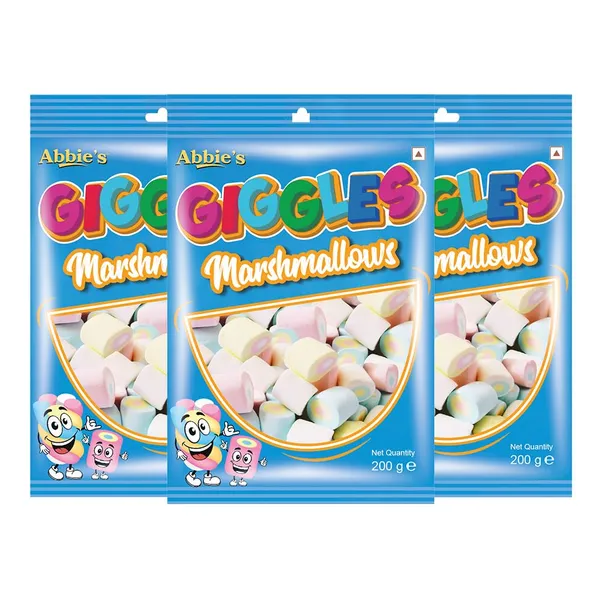 Abbie'S_Giggles_Marshmallows,_200_G,_Multi_Flavoured,_Lactose_Free,_Great_For_Roasting_And_Hot_Chocolate_Pack_Of_3