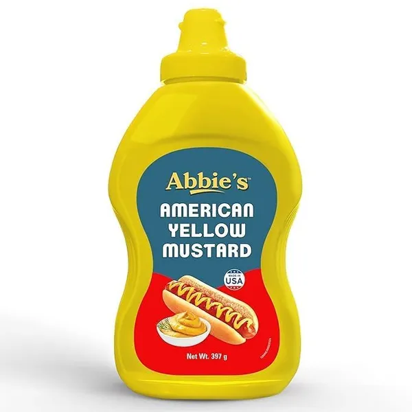 Abbies_American_Yellow_Mustard_397G_And_Classic_Tangy_Mustard_Sauce_And_Perfect_For_Hot_Dogs,_Sandwiches_And_Burgers_And_Ready_To_Use_Condiment_Pack_Of_1