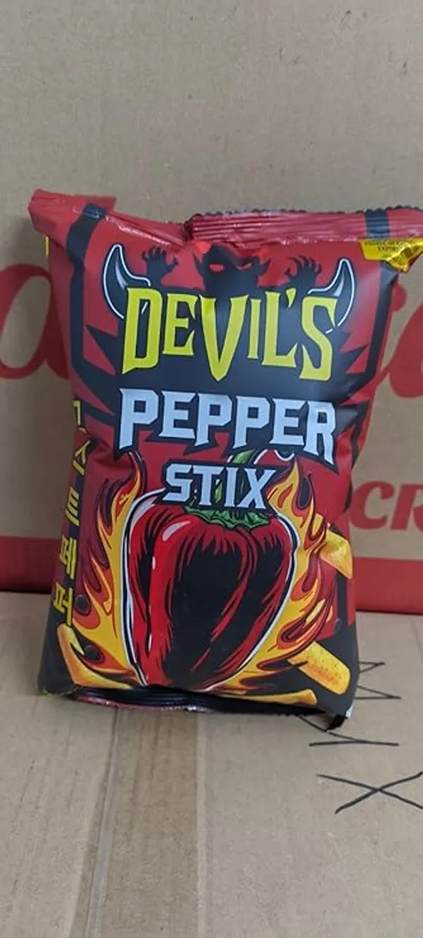 Devil'S_Pepper_Stix_Spicy_Snack,_Fiery_Pepper_Seasoning,_Crunchy_Stick_Shaped,_60G_Pack_Of_2