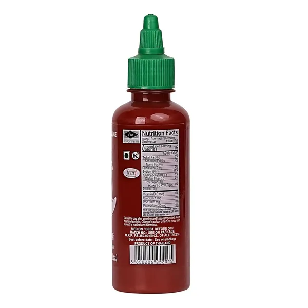 Kai_Tương_ỚT_Sriracha_Hot_Chilli_Sauce,_280_G_Pack_Of_1