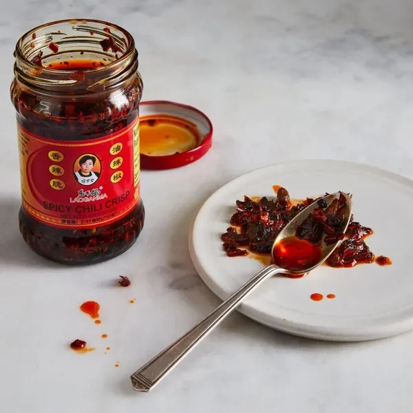 Lao_Gan_Ma_Spicy_Chili_Crisp_Oil_210G_7.41_Oz_And_Authentic_Chinese_Sauce_And_Crunchy_Oil_With_Peanuts_And_Perfect_For_Noodles,_Rice,_Dumplings_And_Stir_Fry_Pack_Of_2