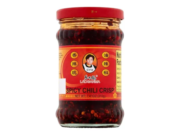 Lao_Gan_Ma_Spicy_Chili_Crisp_Oil_210G_7.41_Oz_And_Authentic_Chinese_Sauce_And_Crunchy_Oil_With_Peanuts_And_Perfect_For_Noodles,_Rice,_Dumplings_And_Stir_Fry_Pack_Of_2