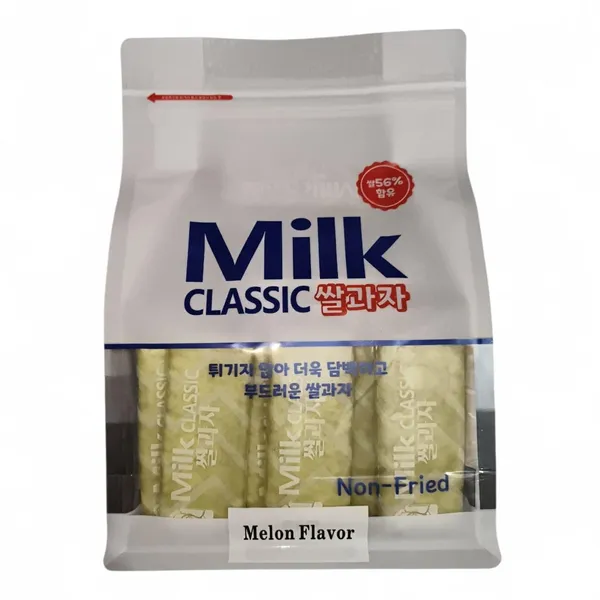 Milk_Classic_Non_Fried_Rice_Cracker,_Melon_Flavor,_Light_And_Crispy_Puffed_Snack,_Low_Oil,_240G_Pack_Pack_Of_1