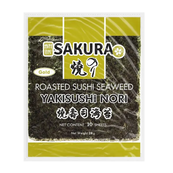 Sakura_Roasted_Sushi_Seaweed_Yaki_Sushi_Nori_Sheet_28Gms_Pack_Of_2