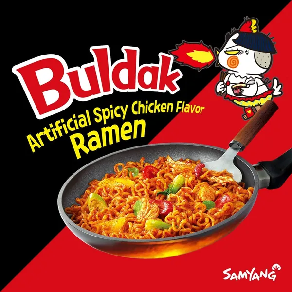 Samyang_Ramen_Korean_Hot_Chicken_Ramen_Cup_Noodle_Soup,_6_X_70_Grams_Pack_Of_6