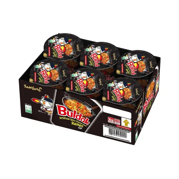 Samyang_Ramen_Korean_Hot_Chicken_Ramen_Cup_Noodle_Soup,_6_X_70_Grams_Pack_Of_6