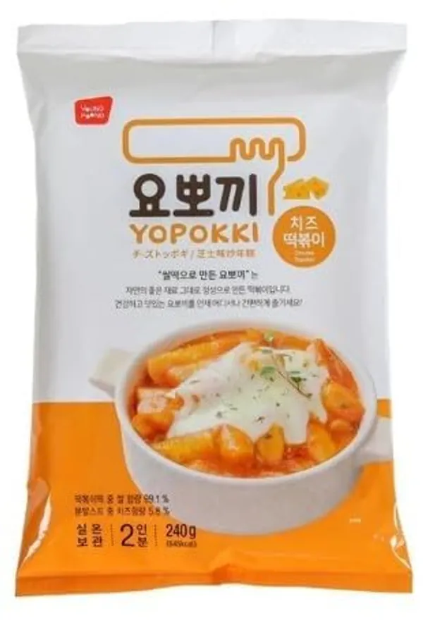 Yopokki_Cheese_Topokki_Rice_Cake_240Gm_Vegetarian_Korea'S_No.1_Topokki_Pack_Of_2