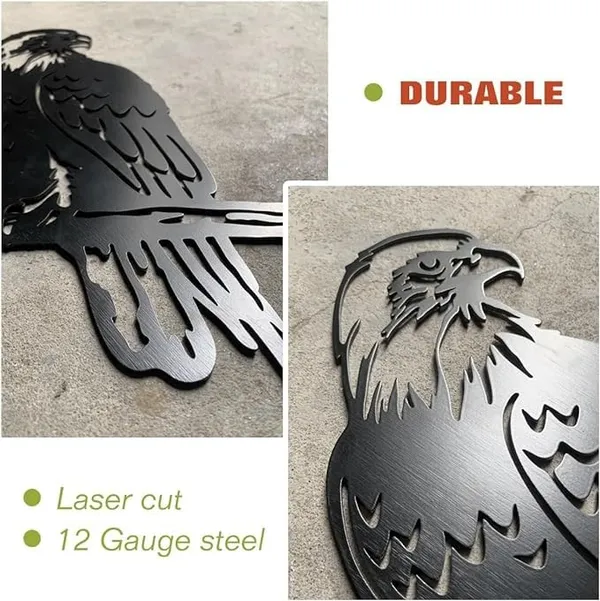 Black_Eagle_Decor_Metal_Birds_Yard_Decor_Yard_Art_Outdoor_Tree_Eagle_Statue_Outdoor_Metal_Bird_Wall_Art_Bald_Eagle_Wall_Decor_Statue_(30X30X15_Cm)