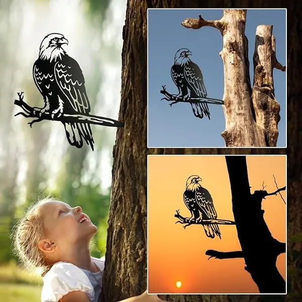 Black_Eagle_Decor_Metal_Birds_Yard_Decor_Yard_Art_Outdoor_Tree_Eagle_Statue_Outdoor_Metal_Bird_Wall_Art_Bald_Eagle_Wall_Decor_Statue_(30X30X15_Cm)