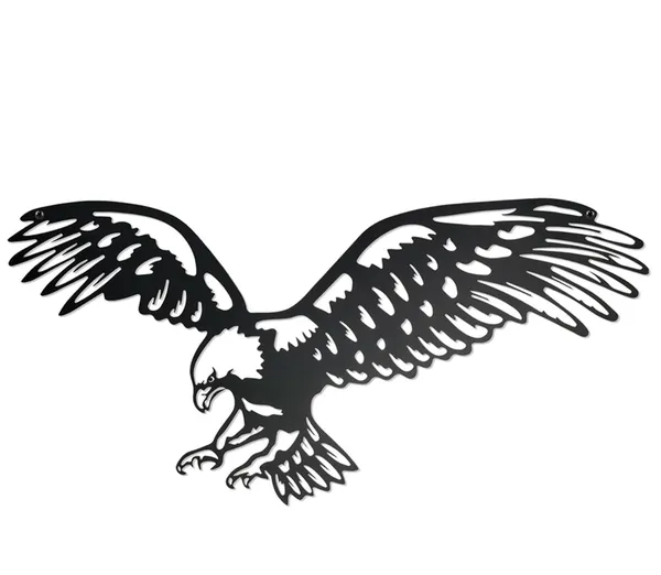 Black_Eagle_Decor_Metal_Wall_Art_|_58L_X_35W_Cm