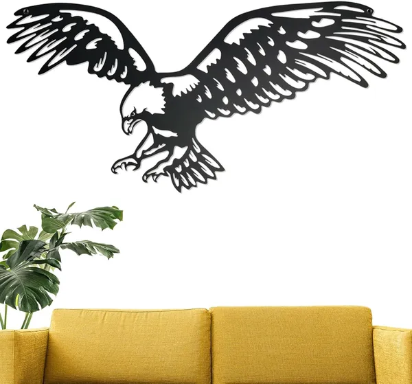 Black_Eagle_Decor_Metal_Wall_Art_|_58L_X_35W_Cm