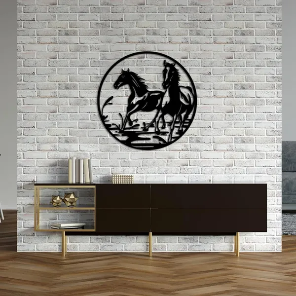 Black_Metal_Western_Horse_Hanging_Decoration_|_60L_X_60W_Cm