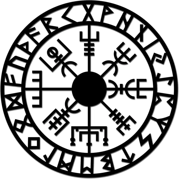 Black_Metal_Vegvisir_Wall_Art_Decor_|_55L_X_55W_Cm