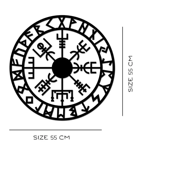 Black_Metal_Vegvisir_Wall_Art_Decor_|_55L_X_55W_Cm