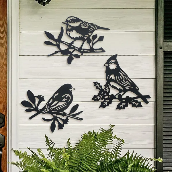 Black_Metal_Bird_Wall_Hanging_Decoration_Set_Of_3_|_23L_X_21W_Cm