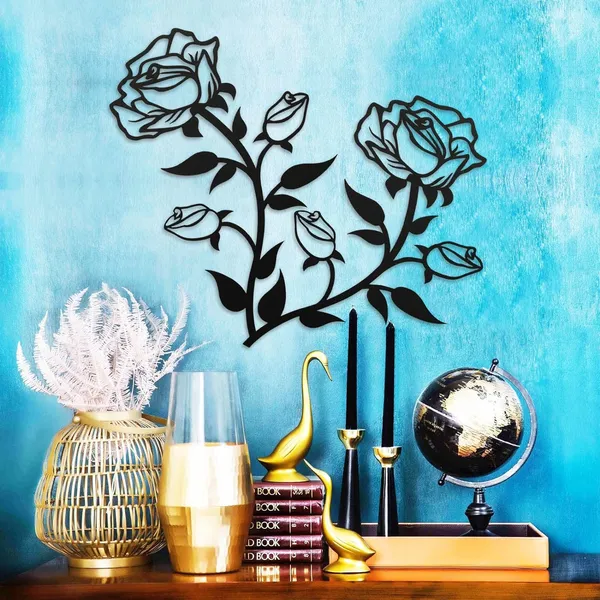 Black_Rose_Flower_Wall_Decor_|_23L_X_38W_Cm