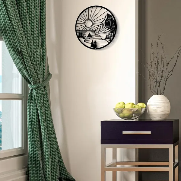 Black_Mountain_Scene_Metal_Wall_Decor_|_30L_X_30W_Cm